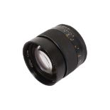 A Carl Zeiss 85mm f/1.4 Planar T* Lens
