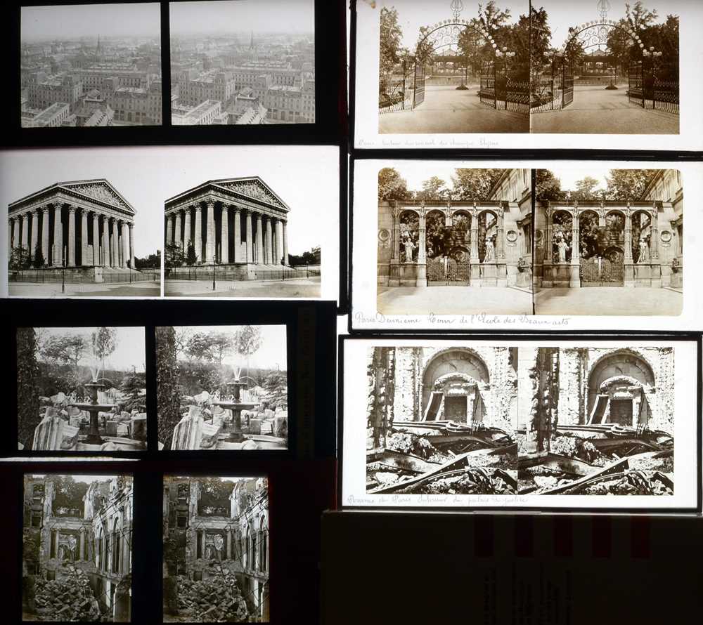 Group of Twenty French Glass Stereo Positives, Paris, Mountaineering etc. - Image 3 of 8