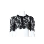 Dolce & Gabbana Black Lace Bolero - Size 40