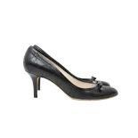 Christian Dior Black Cannage Bow Heeled Pump - Size 38