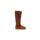 Hermes Brown Knee High Espadrille Boot - Size 38