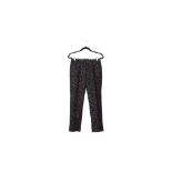 Miu Miu Black Brocade Trouser - Size 40