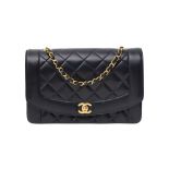 Chanel Navy Medium Diana Flap Bag