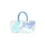 Emilio Pucci Blue Print Tote Bag