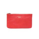 Gucci Red Logo Swing Flat Pouch