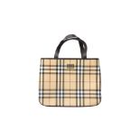 Burberry Beige Nova Check Tote and Purse