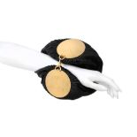 Loewe Black Pleated Bracelet Pouch