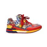 Dolce & Gabbana Carretto Siciliano Print Trainer