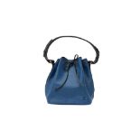 Louis Vuitton Blue Bi Color Epi Petit Noe