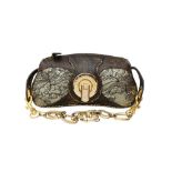 Dolce & Gabbana Brown Lace Shoulder Bag