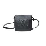 Chanel Black CC Logo Belt Bag
