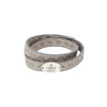 Fendi Selleria Bronze Double Wrap Bracelet