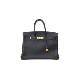 Hermes Black Togo Birkin 35