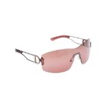 Christian Dior Pink D Shield Sunglasses