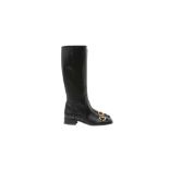 Gucci Black Horsebit Long Boot - Size 37.5