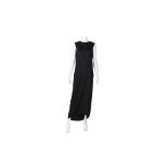Brunello Cucinelli Black Cashmere Maxi Dress - Size XL