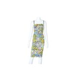 Dolce & Gabbana Silk Majolica Tile Dress - Size 38