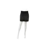 Chanel Sport Black Wool Mini Skirt - Size 42