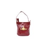 Vivienne Westwood Scarlett Red Orb Backet Bag