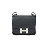 Hermes Black Epsom Constance 24