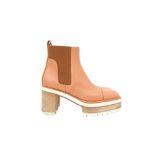 Hermes Natural Tuscan Punchy Ankle Boot - Size 37