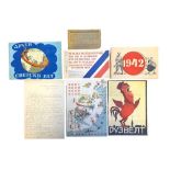 WORLD WAR TWO - AIRBORNE 'PSYWAR' PROPAGANDA AND LEAFLETS