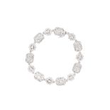 A diamond bracelet