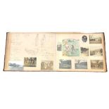 Album/Scrap Book 1912 -1919. To include photo's WW1 interest.