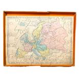 Jigsaw puzzle.- Jeu De Patience. Atlas Geographique