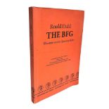 Dahl. The BFG, Uncorrected proof copy, 1982