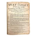 [Markham] A Way To Get Wealth: Containing sixe Principall Vocations or Callings. 1638