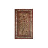 AN UNUSUAL KARABAGH PRAYER RUG, SOUTH CAUCASUS