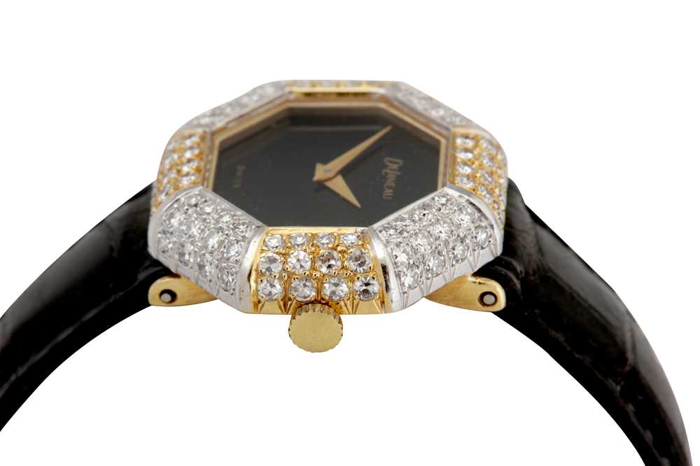 DELANEAU. 18K WHITE AND YELLOW GOLD WITH DIAMONDS. - Image 3 of 4