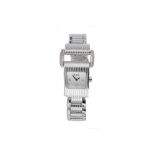 PIAGET. MISPROTOCOL 18K WHITE GOLD AND DIAMOND SET.