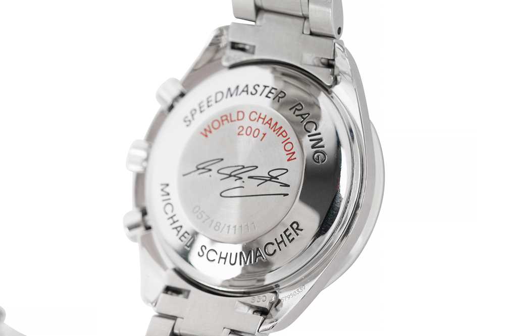 OMEGA. LIMITED EDITION MICHAEL SCHUMACHER RACING LTD FULL SET. - Image 5 of 6