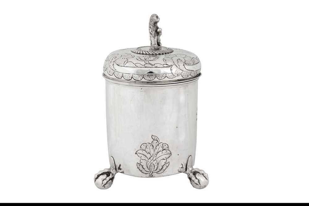 A late 18th century Norwegian silver peg tankard (drikkekanne), Trømso dated 1797 by Theodorius/Tøre - Image 3 of 6