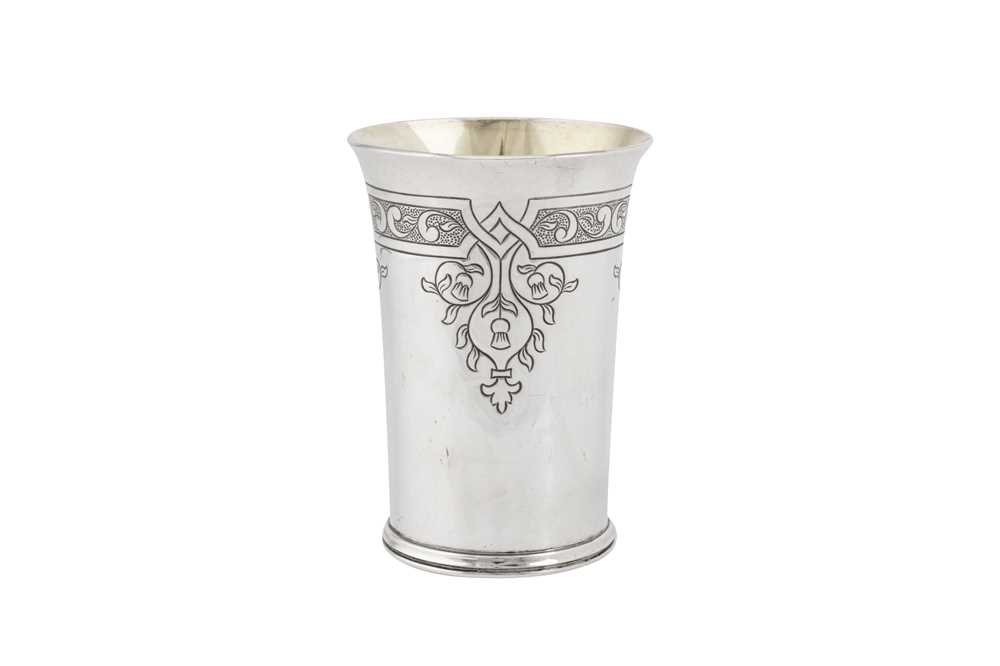 An Elizabeth II sterling silver beaker, London 1970 by A Haviland-Nye - Image 3 of 4