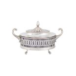 A George III Old Sheffield Silver Plate butter dish, Sheffield circa 1780