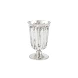 An Edwardian ‘Arts and Crafts’ sterling silver goblet, London 1907 by Omar Ramsden & Alwyn Carr