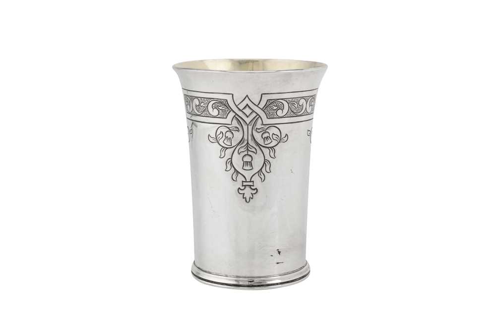 An Elizabeth II sterling silver beaker, London 1970 by A Haviland-Nye - Image 2 of 4