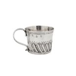 A William III Britannia standard silver small mug, London 1701 by Willoughby Marsham (reg. 24th May