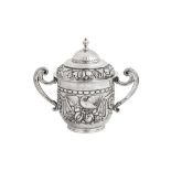 A George V sterling silver replica of the Bekegle cup, Chester 1913 by Nathan and Hayes