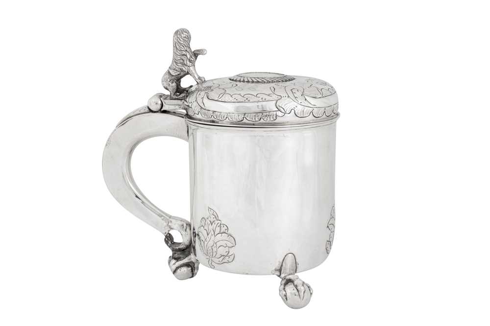 A late 18th century Norwegian silver peg tankard (drikkekanne), Trømso dated 1797 by Theodorius/Tøre - Image 2 of 6