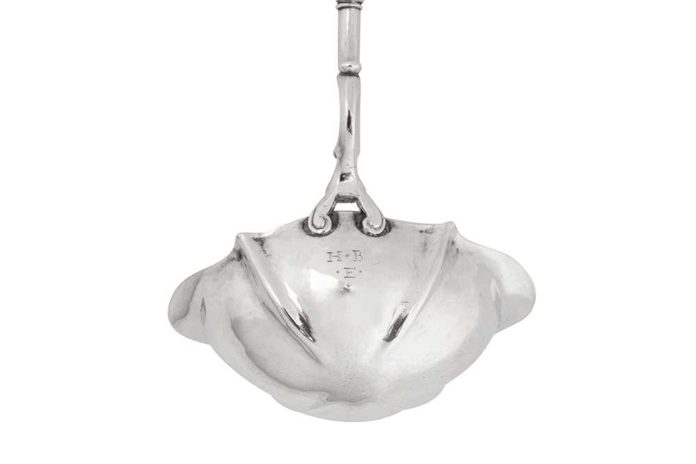 A rare George II Channel Islands silver punch ladle, Guernsey circa 1740 by Guillaume Henry (active - Image 2 of 3