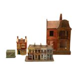 A GROUP OF DOLLS HOUSES