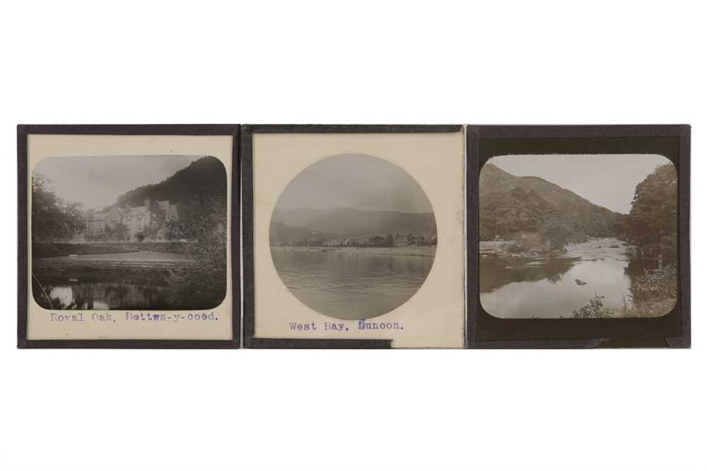 Wales views, glass plate, c.1920s - Image 4 of 5