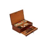 A REEVES & SONS ARTISTS WATERCOLOUR BOX, CIRCA 1820