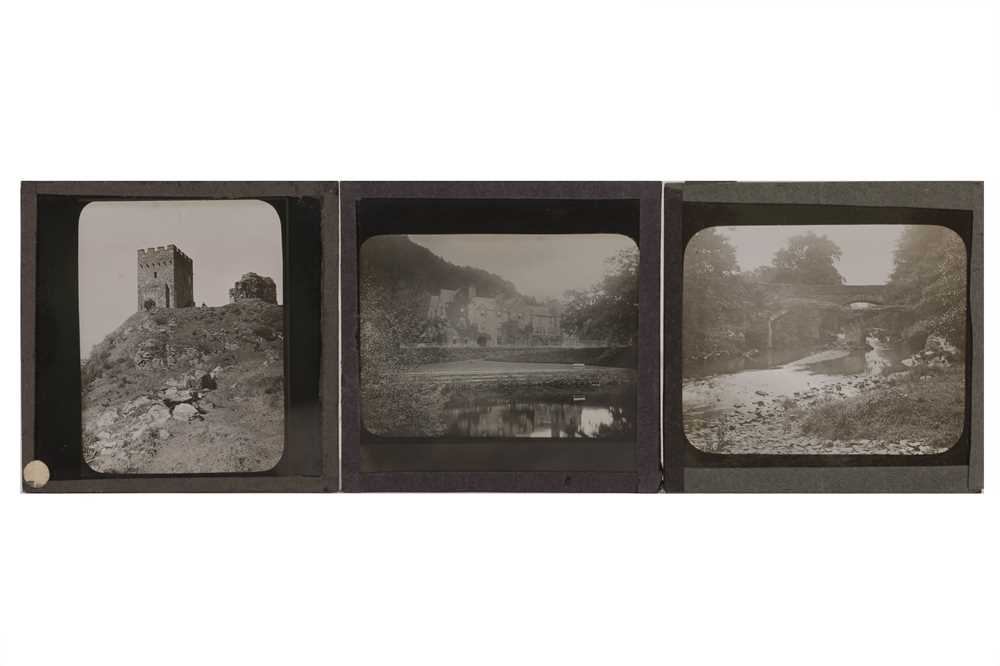 Wales views, glass plate, c.1920s - Image 3 of 5