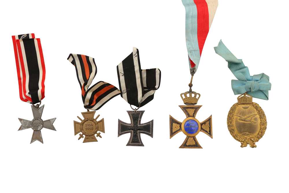 A GROUP OF GERMAN MEDALS AND ORDERS