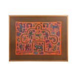 A GROUP OF MOLAS TEXTILES - CUNA INDIANS, PANAMA, 1960's-70's
